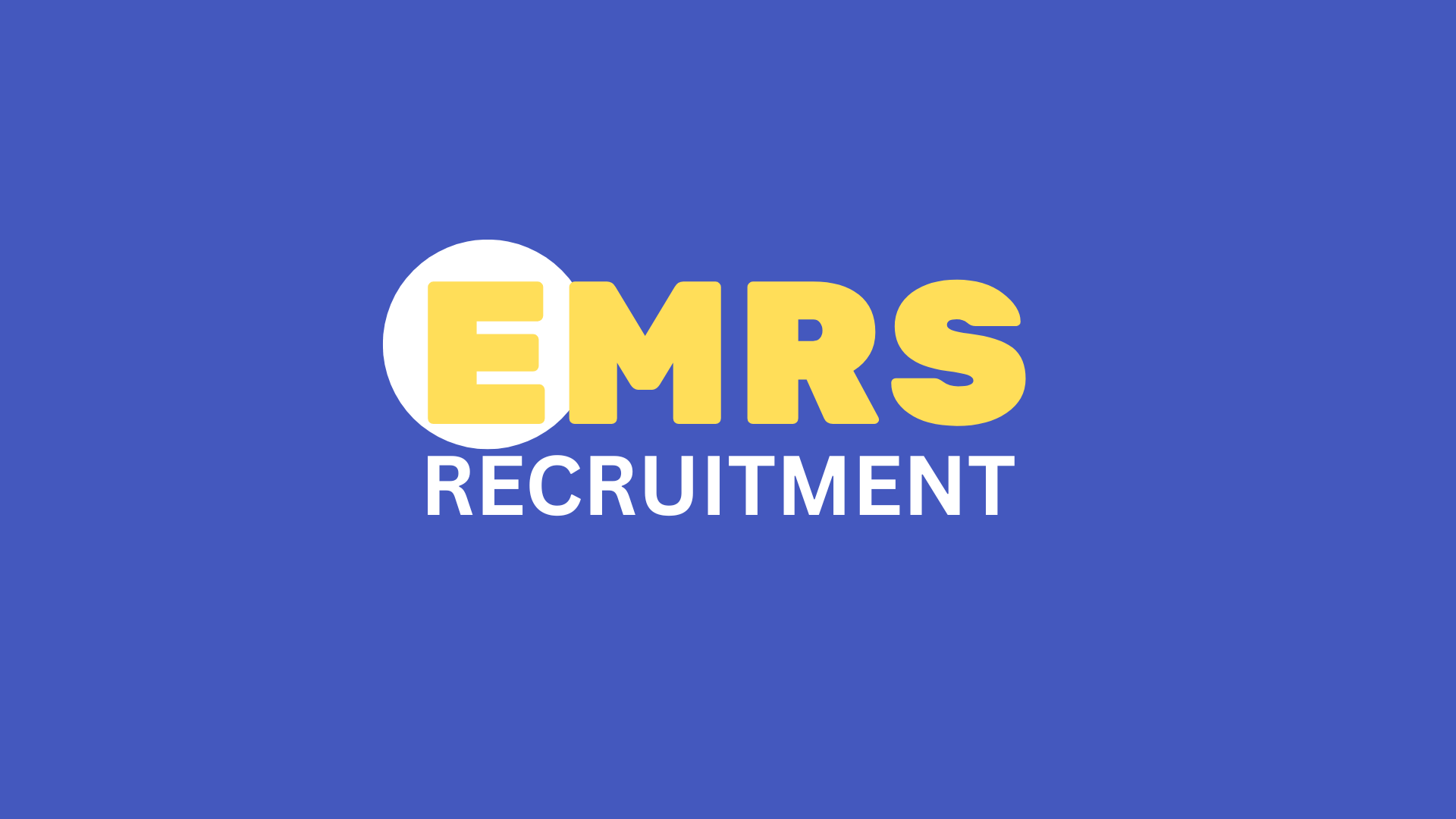 EMRS Recruitment